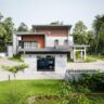 Modern Kerala house design with contemporary architecture